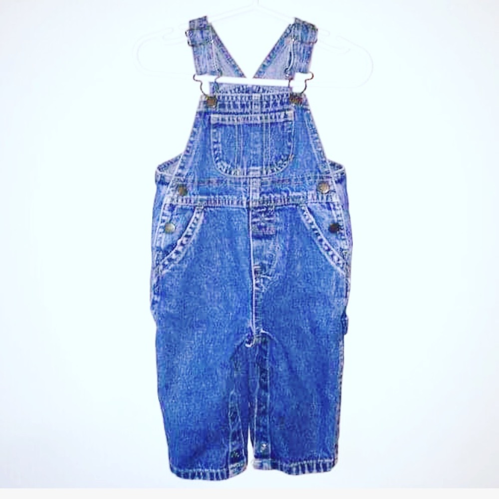 GENDER NEUTRAL | JEAN OVERALLS | 6-9 months